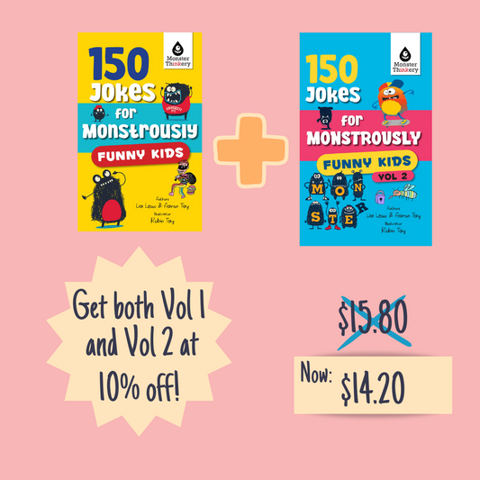 Joke Book Vol 1 and Vol 2 Bundle --- Double the fun at 10% off!